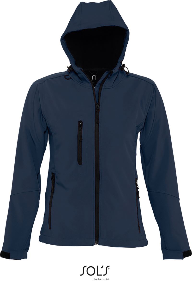 Damen Kapuzen 3-Lagen Softshell Jacke SOL'S | Replay Women