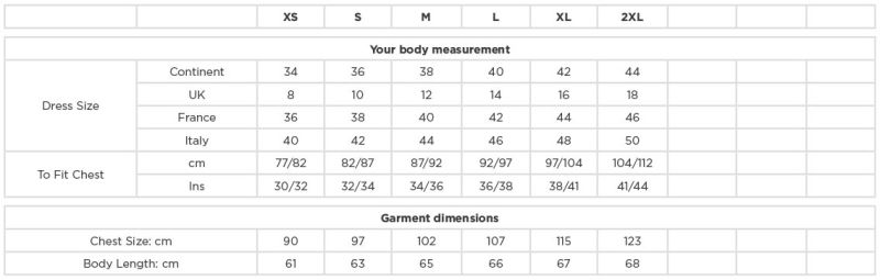 Twill Bluse langarm Russell | 916F Grössentabelle Twill Bluse langarm Russell | 916F Grössentabelle