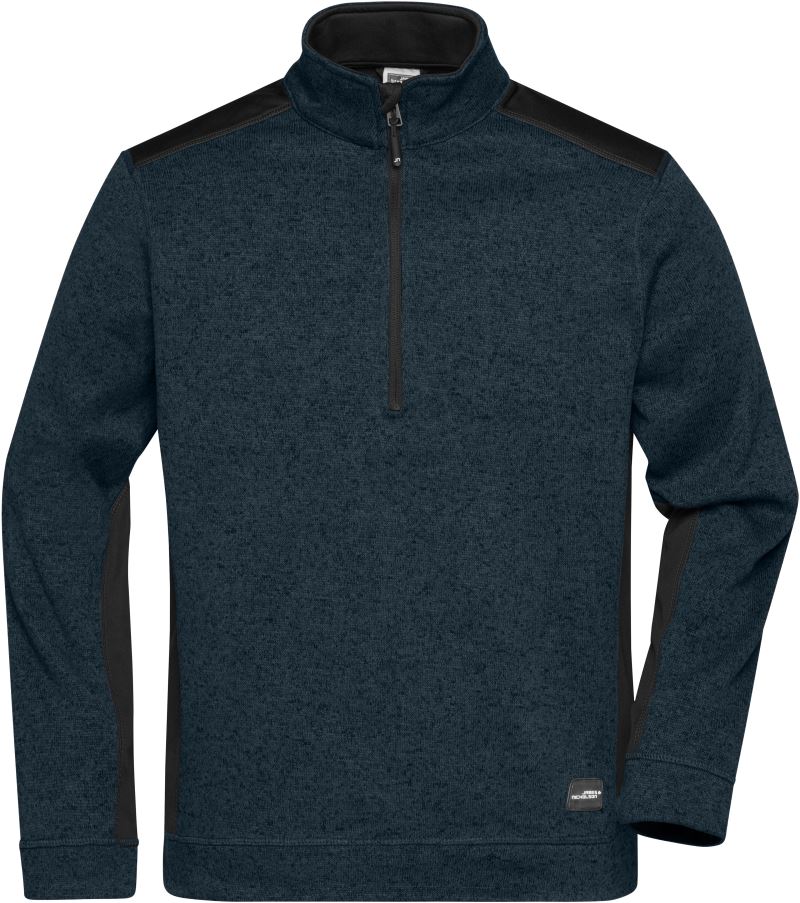 Herren Workwear Strickfleece 1/2 Zip - Strong Daiber | JN 864