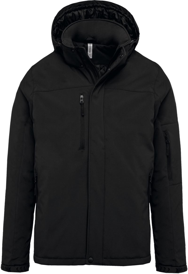 Herren 3-Lagen Kapuzen Softshell Parka Kariban | K 650