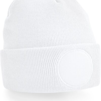 Circular Patch Beanie Beechfield | B 446