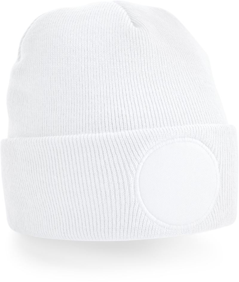 Circular Patch Beanie Beechfield | B 446