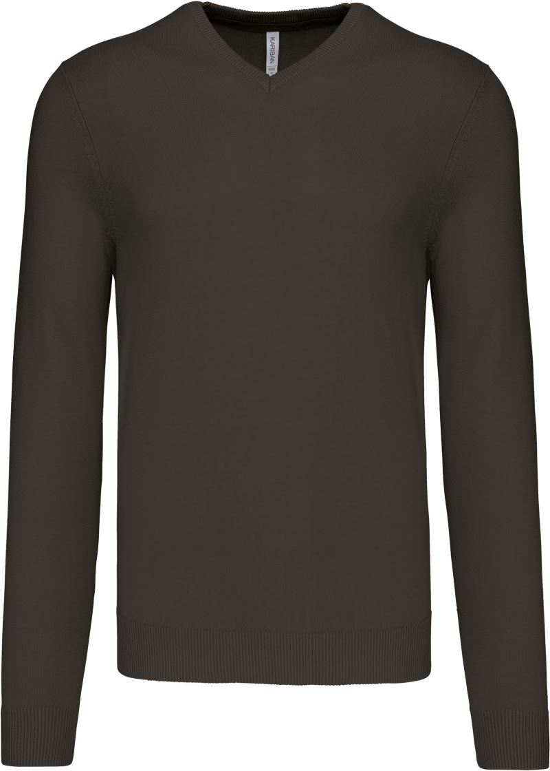 Herren V-Ausschnitt Pullover Kariban | K 965