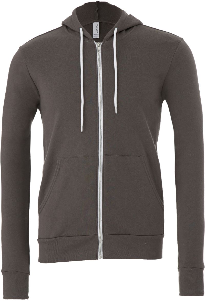 Unisex Polycotton Kapuzen Sweatjacke Bella + Canvas | 3739