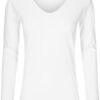 Damen V-Ausschnitt T-Shirt langarm - X.O Promodoro | 1560 Damen V-Ausschnitt T-Shirt langarm - X.O Promodoro | 1560