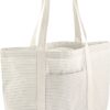 Bio-Baumwoll Shopper mit Streifen Westford Mill | W 255 Bio-Baumwoll Shopper mit Streifen Westford Mill | W 255