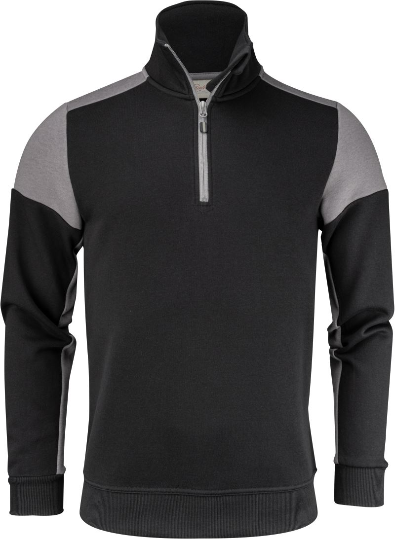 Sweater mit 1/4 Zip Printer | Prime Halfzip Sweater