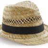 Hut in Flecht-Optik "Summer Trilby" Beechfield | B 730
