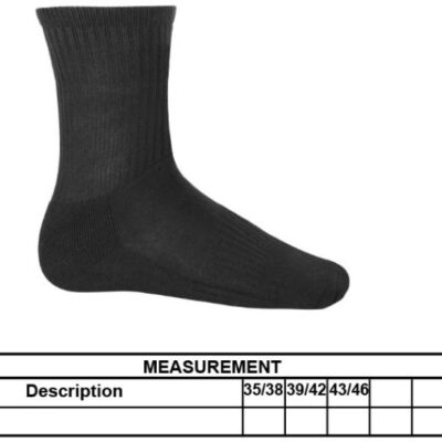 Multisport Socken Kariban ProAct | PA 036 Grössentabelle