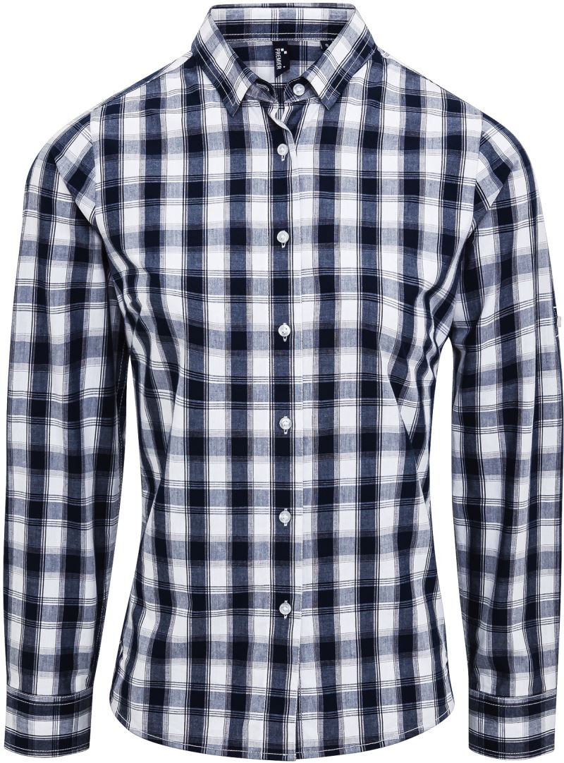 Popeline Bluse langarm "Mulligan" Premier | PR 350