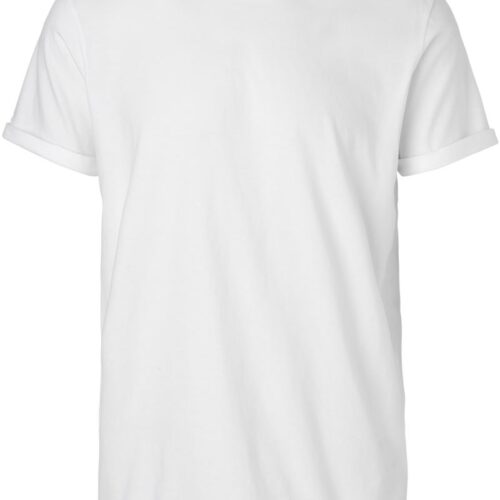 Herren Bio T-Shirt mit Umschlag Neutral | O 60012