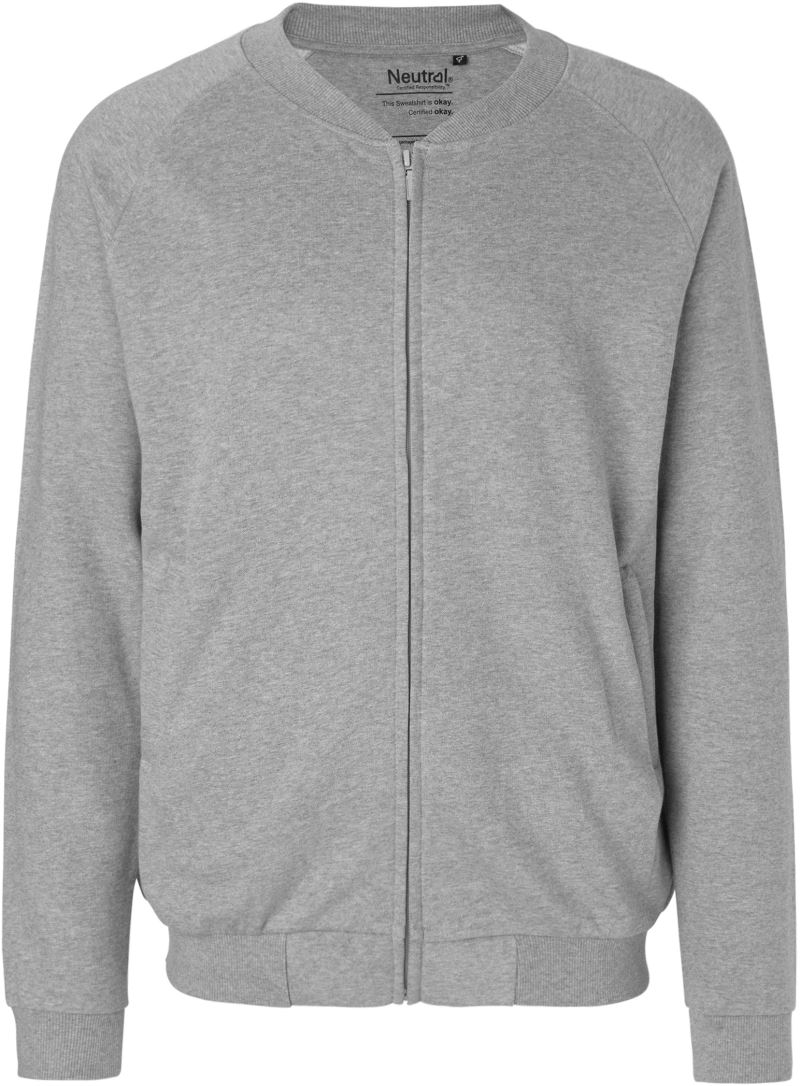 Unisex Bio Sweatjacke Neutral | O 73501