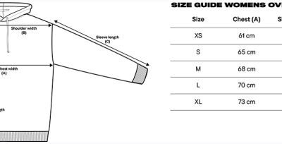 Schwerer Damen Kapuzen Sweater "Contemporary" True Blanks | Womens Oversized Hoodie Grössentabelle Schwerer Damen Kapuzen Sweater "Contemporary" True Blanks | Womens Oversized Hoodie Grössentabelle