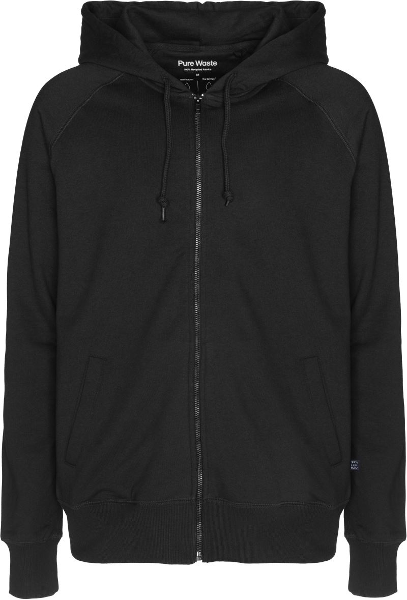 Unisex Kapuzen Sweatjacke Pure Waste | HJUB