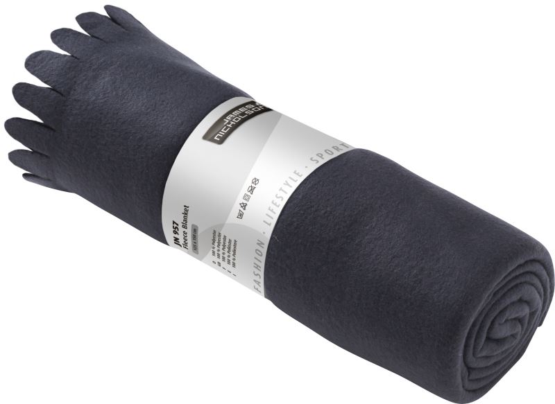 Fleece Decke mit Fransen Daiber | JN 957