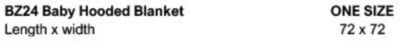 Baby Kapuzendecke Babybugz | BZ 24