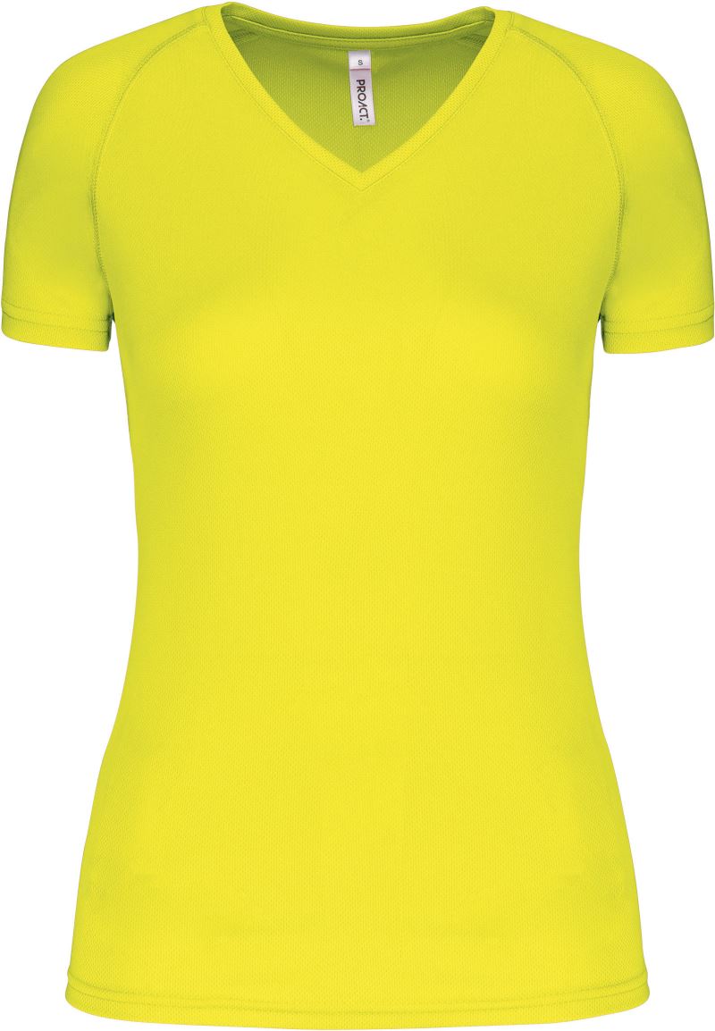 Damen V-Ausschnitt Sport Shirt Kariban ProAct | PA 477