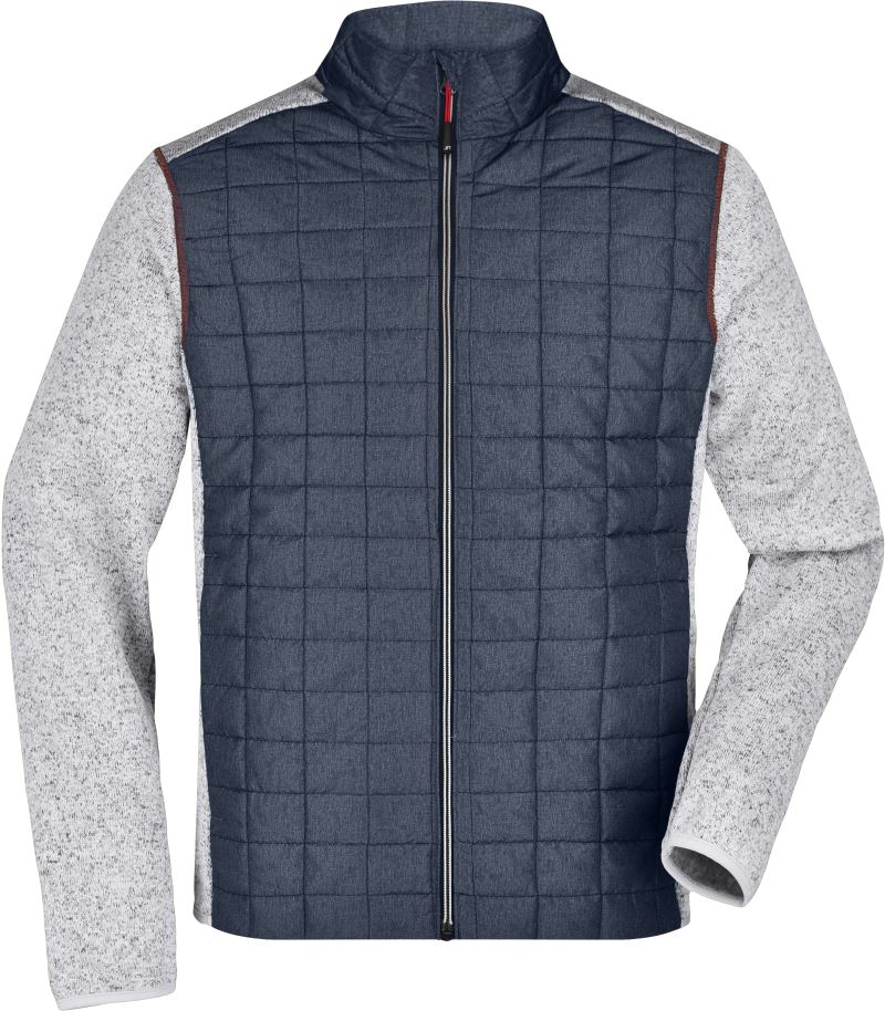 Herren Strick Hybrid Jacke Daiber | JN 742