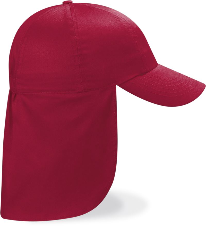 Kinder 6 Panel Kappe "Legionnaire Style" Beechfield | B 11B