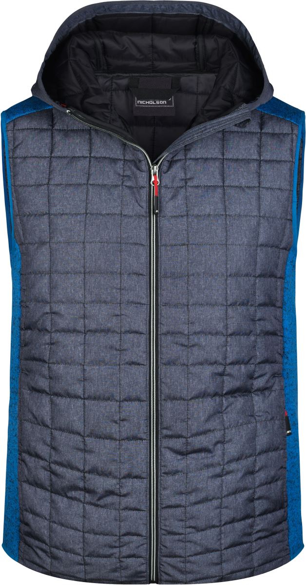 Herren Hybrid Strickfleece Gilet Daiber | JN 768