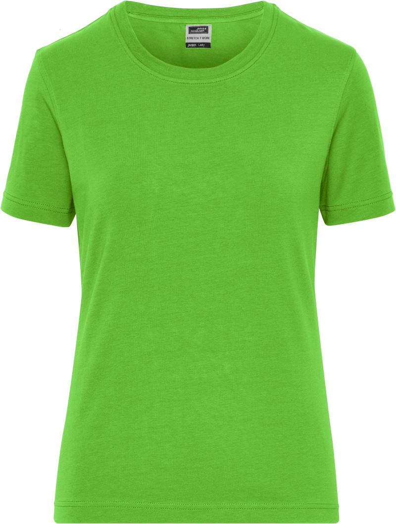 Damen Bio Workwear Stretch T-Shirt - Solid Daiber | JN 1801