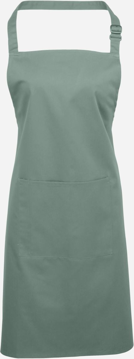 Latzschürze mit Bauchtasche "Colours" Premier | PR 154