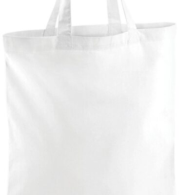 Baumwolltasche mit kurzem Henkel Westford Mill | W 101S