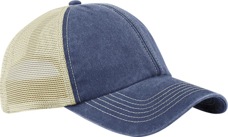 6 Panel Vintage Trucker Kappe Beechfield | B 672