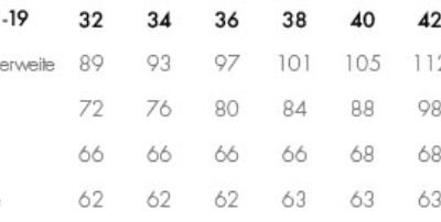 Bluse langarm Seidensticker | Blouse Slim LSL Grössentabelle