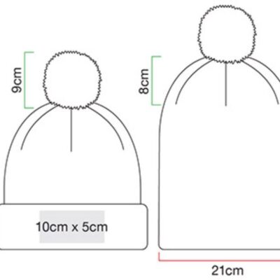 Snowstar® Beanie Beechfield | B 450 Grössentabelle