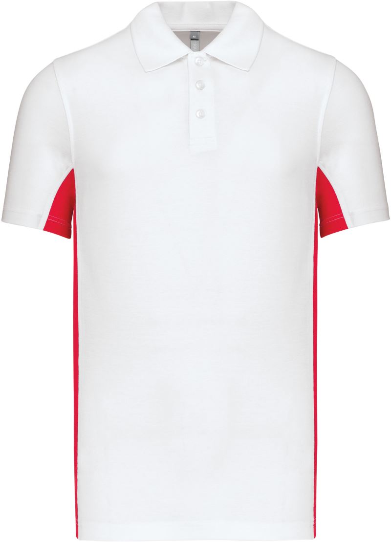 2-farbiges Piqué Polo "Flag" Kariban | K 232