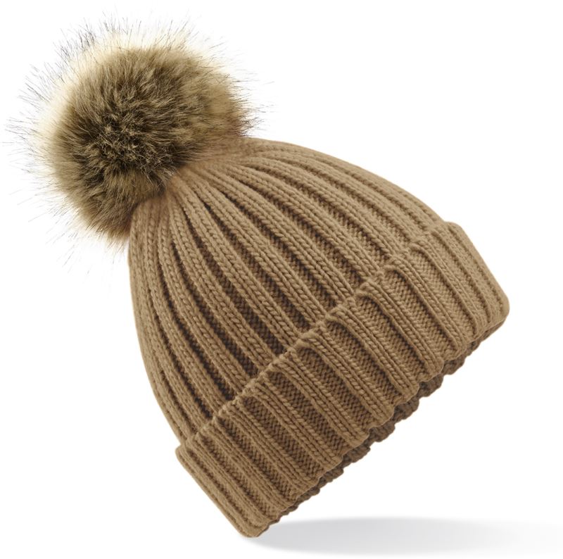 Strickmütze mit Pompon Beechfield | B 412