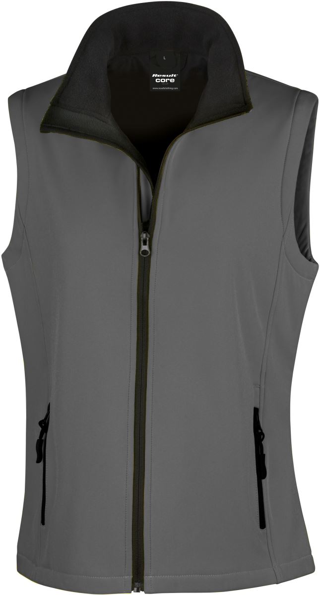 Damen 2-Lagen Softshell Gilet "Printable" Result Recycled | R 232F
