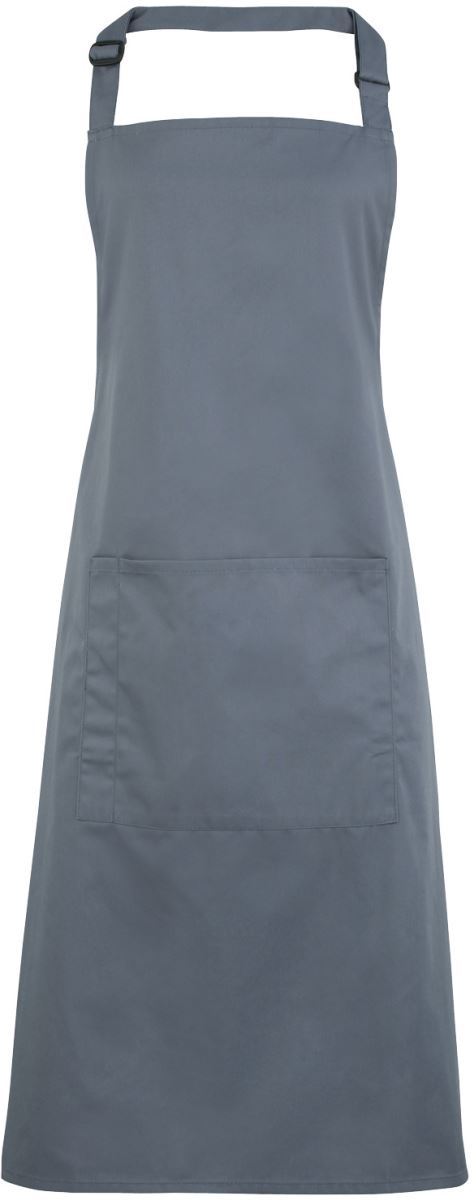 Latzschürze mit Bauchtasche "Colours" Premier | PR 154