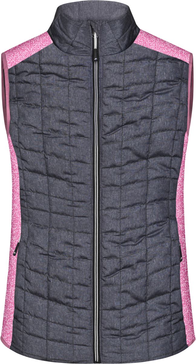 Damen Hybrid Strickfleece Gilet Daiber | JN 739