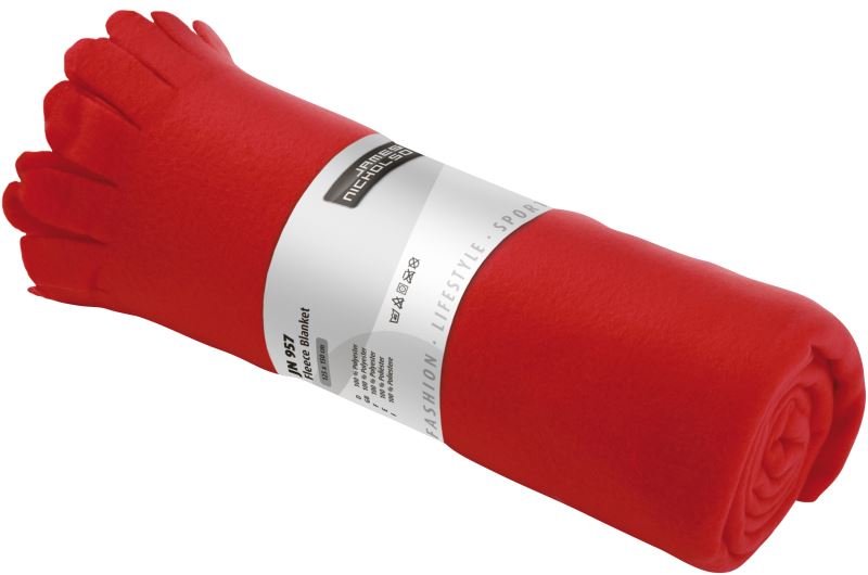 Fleece Decke mit Fransen Daiber | JN 957