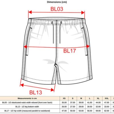 Herren Badehose Kariban | K 760