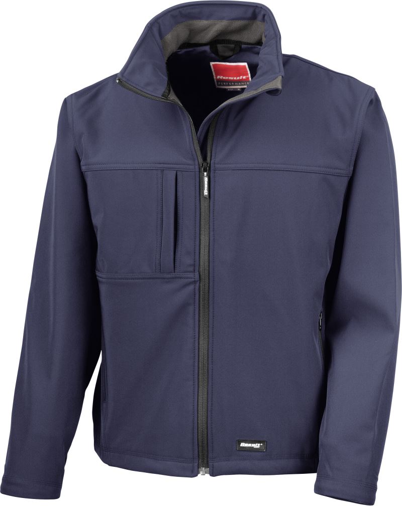 Herren 3-Lagen Softshell Jacke Result | R 121M