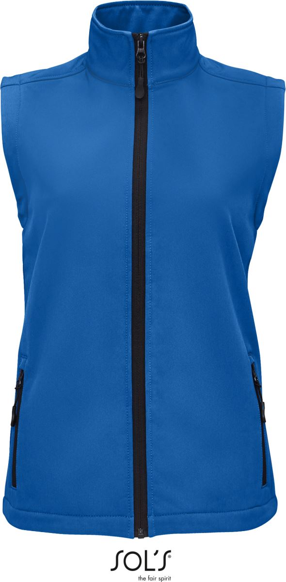 Damen 2-Lagen Softshell Gilet SOL'S | Race BW Women