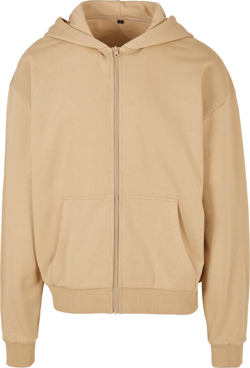 Schwere Kapuzen Sweatjacke "Ultra Heavy" Build your Brand | BY 192