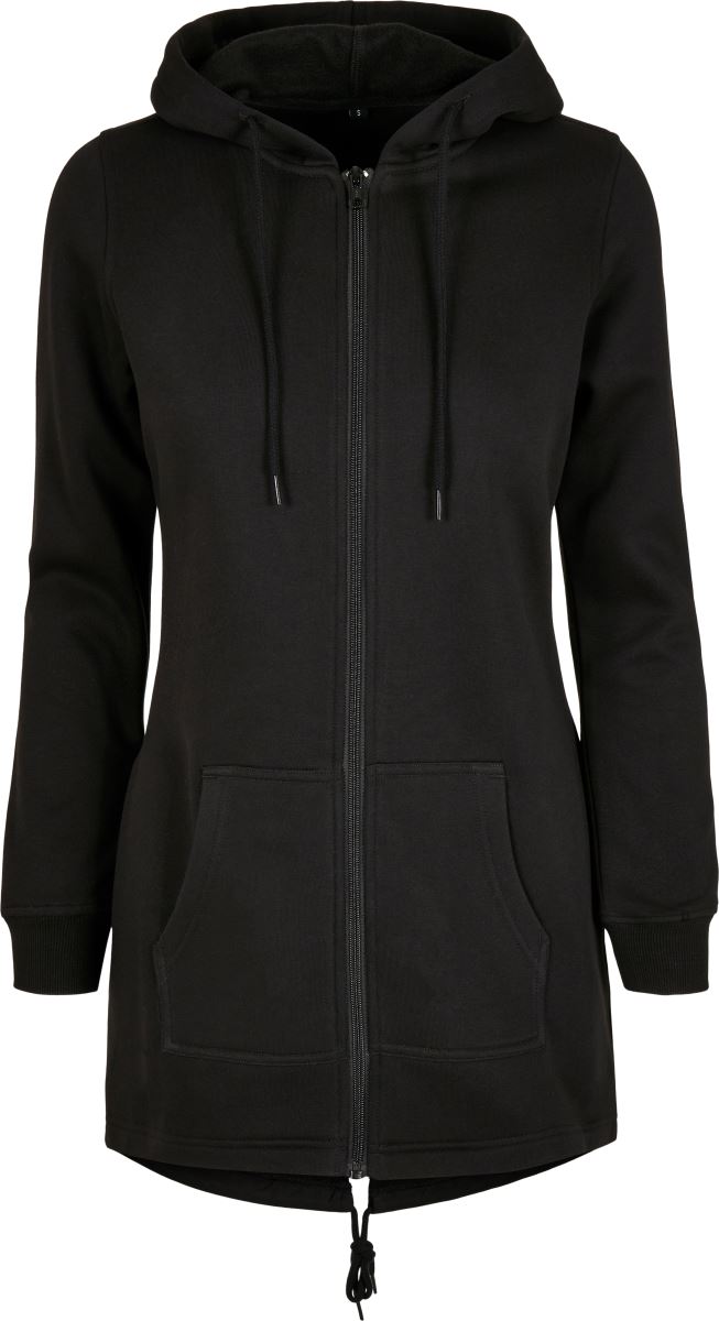 Damen Sweat Parka Build your Brand | BY 148