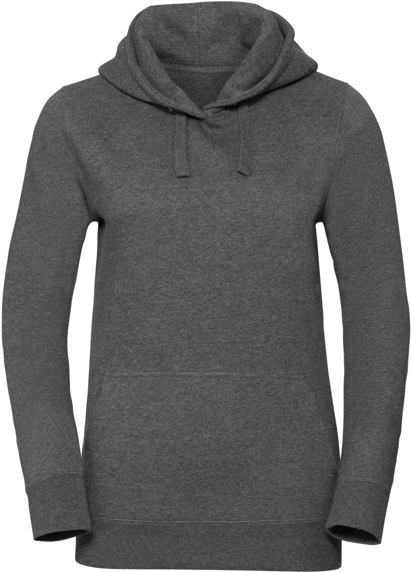 Damen Melange Kapuzen Sweater "Authentic" Russell | 261F