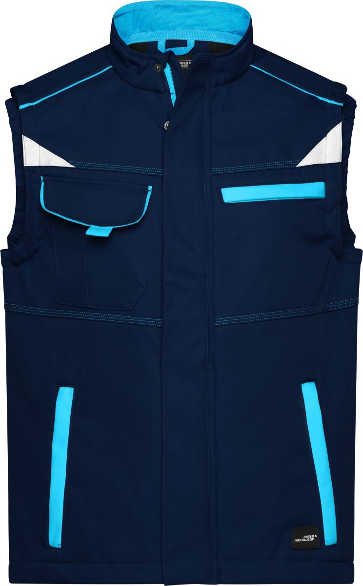 Workwear Sommer Softshell Gilet - Color Daiber | JN 852