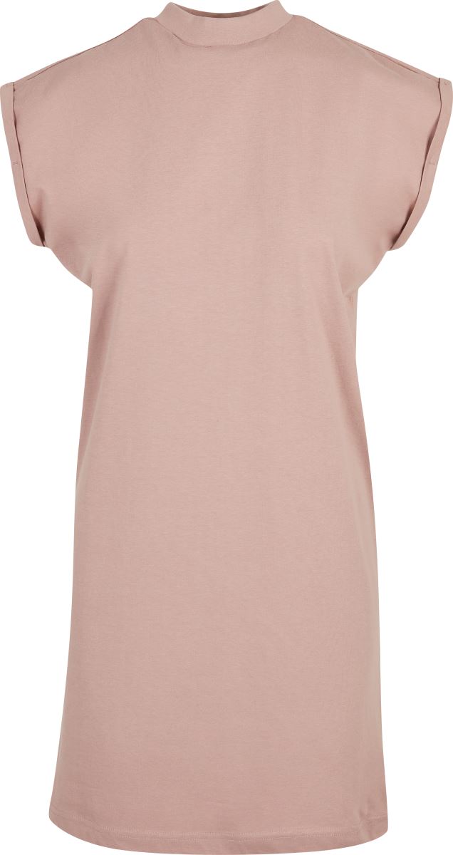 T-Shirt Kleid mit Stehkragen Build your Brand | BY 101