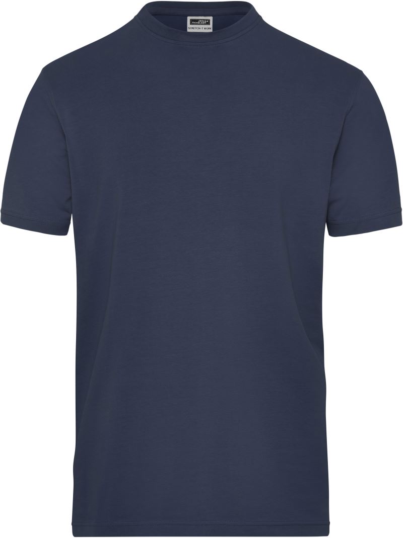 Herren Bio Workwear Stretch T-Shirt - Solid Daiber | JN 1802