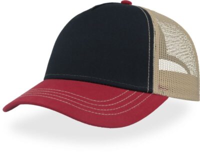 5 Panel Trucker Kappe Atlantis | Rapper Canvas-S 5 Panel Trucker Kappe Atlantis | Rapper Canvas-S