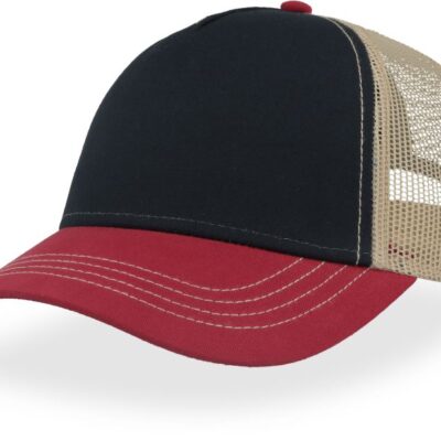 5 Panel Trucker Kappe Atlantis | Rapper Canvas-S 5 Panel Trucker Kappe Atlantis | Rapper Canvas-S