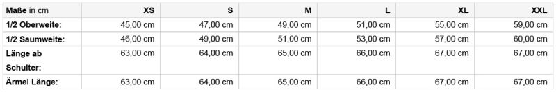 Damen Strick Hybrid Jacke Daiber | JN 741 Grössentabelle Damen Strick Hybrid Jacke Daiber | JN 741 Grössentabelle