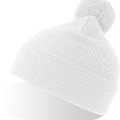 Strickmütze mit Pompon Atlantis | Wind-S Pompom