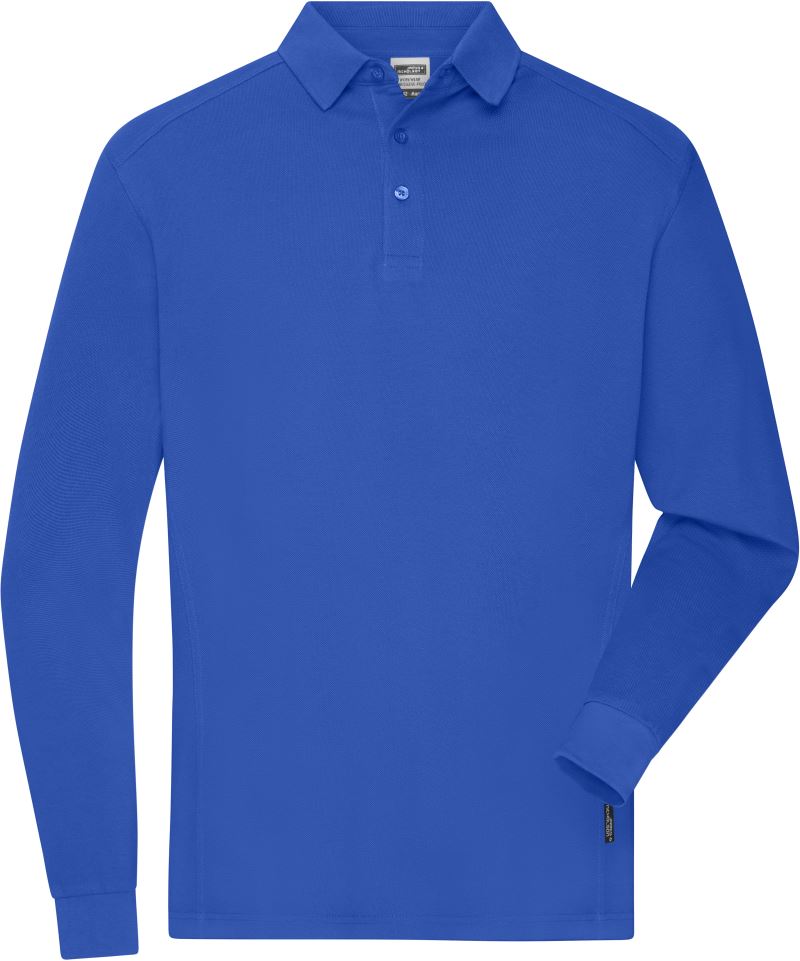 Herren Piqué Workwear Polo langarm Daiber | JN 1842